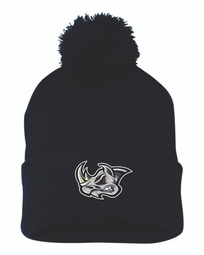 Stampede Baseball Sportsman Pom-Pom 12" Knit Beanie