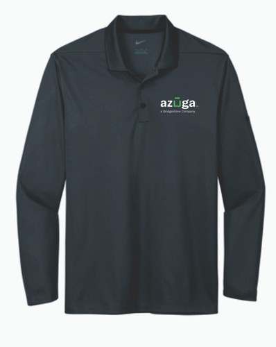 Azuga Nike Dri-FIT Micro Pique 2.0 Long Sleeve Polo