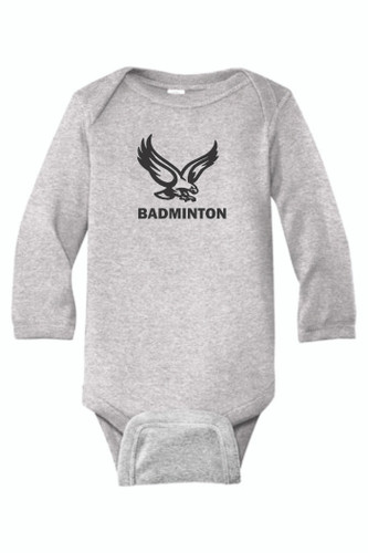 BHS Badminton Rabbit Skins™ Infant Long Sleeve Baby Rib Bodysuit