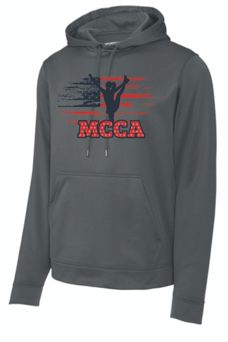 MCCA Sport-Tek® Sport-Wick® Fleece Hooded Pullover