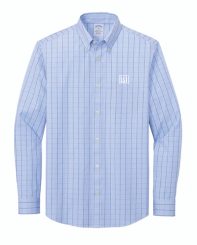 KRD Brooks Brothers® Wrinkle-Free Stretch Patterned Shirt