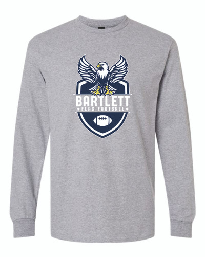 Bartlett Flag Football Gildan - Ultra Cotton Long Sleeve T-Shirt
