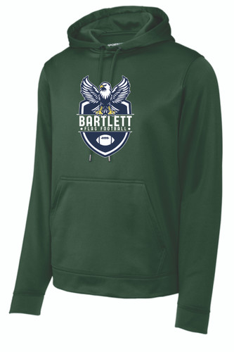 Bartlett Flag Football Sport-Tek® Sport-Wick® Fleece Hooded Pullover