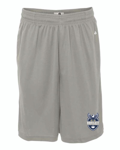 Bartlett Flag Football Badger - B-Core 10" Shorts with Pockets