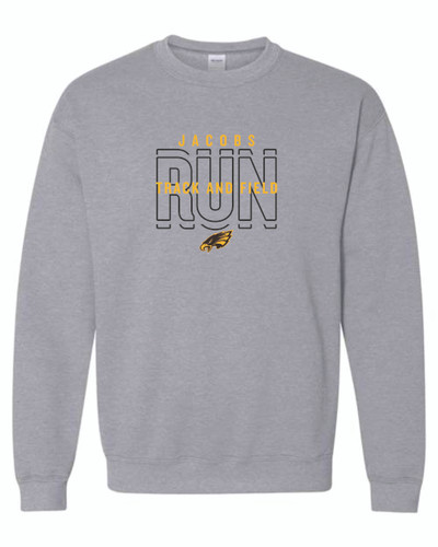 Jacobs Track and Field - Gildan - Heavy Blend Crewneck