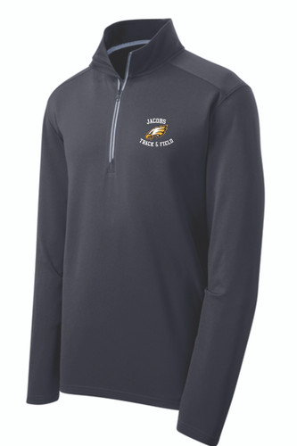 Jacobs Track and Field Sport-Tek® Sport-Wick® Textured 1/4-Zip Pullover