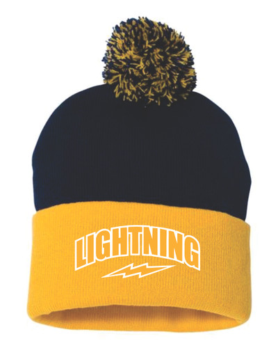 St. Charles Lightning Sportsman - Pom-Pom 12" Knit Beanie