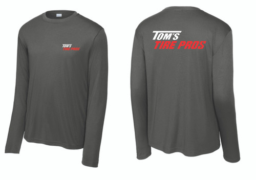 Tom's Tire Long Sleeve PosiCharge Competitor Tee