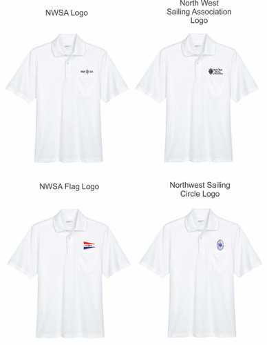 Northwest Sailing Association Men's Origin Performance Piqué Polo with Pocket