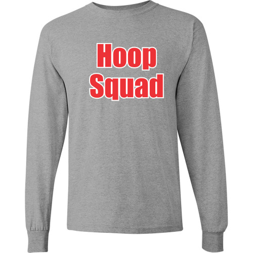 Hoop Squad Gildan Cotton Long Sleeve T-Shirt