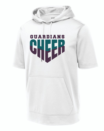 Hawk Hollow Cheer Sport-Tek Sport-Wick Fleece Short Sleeve Hooded Pullover