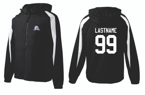 Carol Stream Cougars Player Fleece-Lined Colorblock Jacket