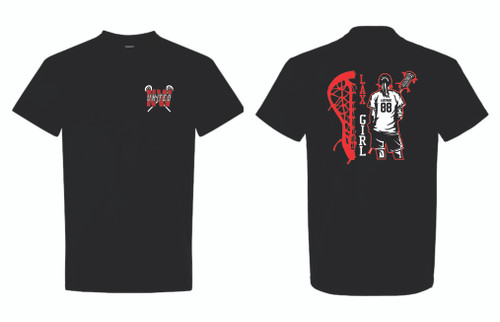 NWU LAX Girl Gildan - Heavy Cotton T-Shirt