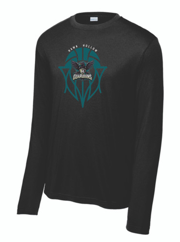 Hawk Hollow Guardians Basketball Sport-Tek Long Sleeve PosiCharge Competitor Tee