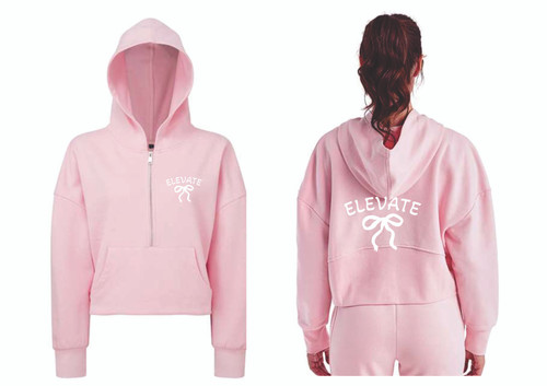 Elevate Dance Experience Women's Alice Half-Zip Hooded Sweatshirt