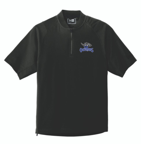 Outlaws Baseball New Era® Cage Short Sleeve 1/4-Zip Jacket