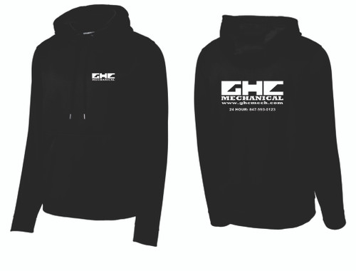 GHC Mechanical Field Sport-Tek® Sport-Wick® Fleece Hooded Pullover