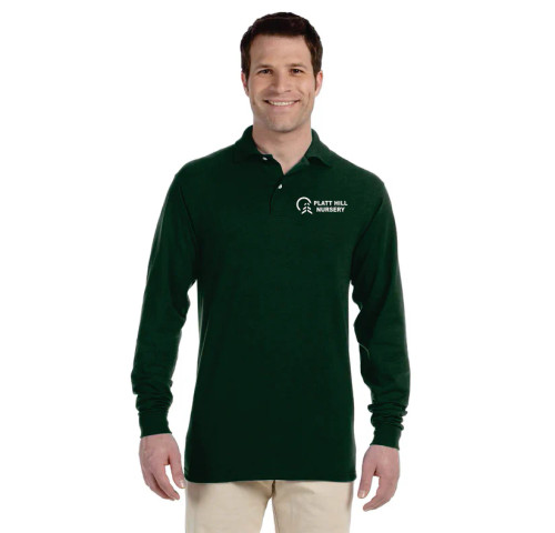 Platt Hill Nursery Jerzees Dri-Power® Long Sleeve Polo