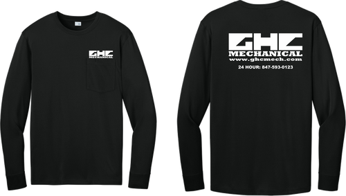 GHC Mechanical Field CornerStone® Workwear Pro Long  Sleeve Pocket Tee