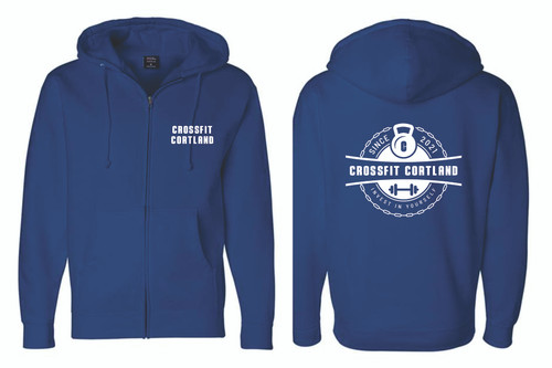 Crossfit Cortland Unisex Heavyweight Full-Zip Hooded Sweatshirt