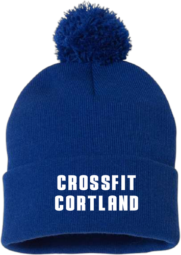 Crossfit Cortland Sportsman - Pom-Pom 12" Knit Beanie
