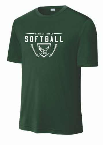 Bartlett Hawks Softball Sport-Tek PosiCharge Competitor Tee