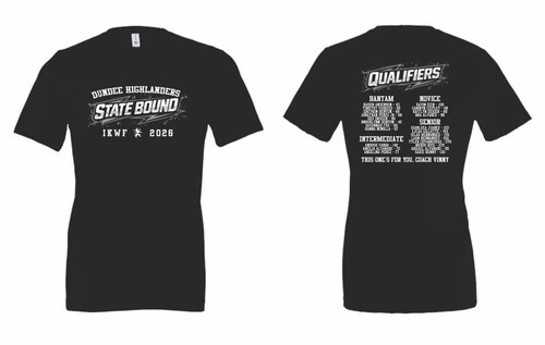 Dundee Highlanders State Bound Bella + Canvas - Jersey Tee