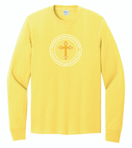 Guardian Angel Orthodox Day School Port & Co™ Long Sleeve Core Cotton Tee