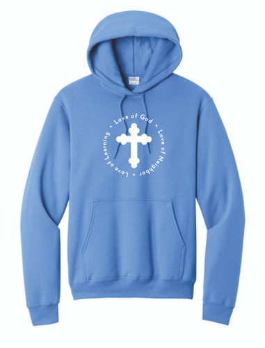 Guardian Angel Orthodox Day School Port & Co™ Core Fleece Pullover Hooded Sweatshirt