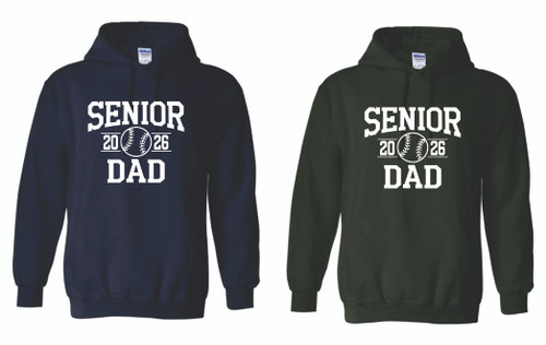 BHS Baseball 2026 Senior Dad Heavy Blend™ Hooded Sweatshirt