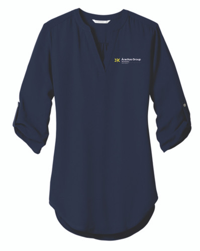Arachas Group - Senior Solutions Port Authority ® Ladies 3/4-Sleeve Tunic Blouse