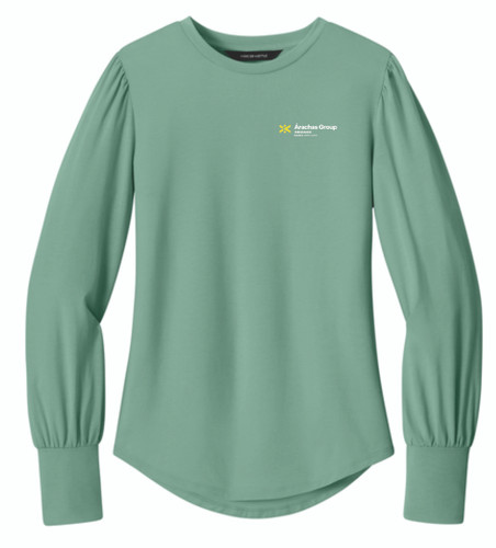 Arachas Group - Keystone Platform Partner Mercer+Mettle® Women’s Stretch Jersey Long Sleeve Blouson Top