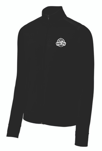 Kid's City Sport-Tek® Sport-Wick® Stretch Full-Zip Cadet Jacket
