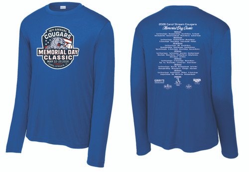 Cougars Memorial Day Classic Sport-Tek Long Sleeve PosiCharge Competitor Tee