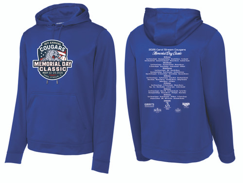 Cougars Memorial Day Classic Sport-Tek® Sport-Wick® Fleece Hooded Pullover