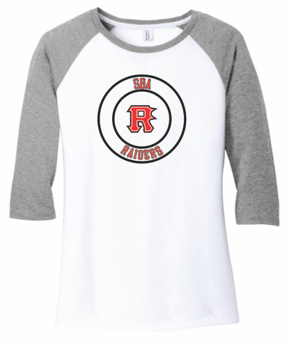 R SBA Women’s Perfect Tri 3/4-Sleeve Raglan