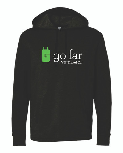 Go Far VIP Travel Unisex Malibu Welt Pocket Hoodie Sweatshirt