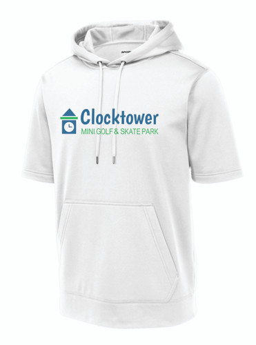 Clocktower Commons Sport-Tek Sport-Wick Fleece Short Sleeve Hooded Pullover