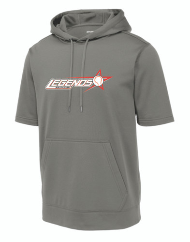 South Elgin Legends Sport-Tek Sport-Wick Fleece Short Sleeve Hooded Pullover