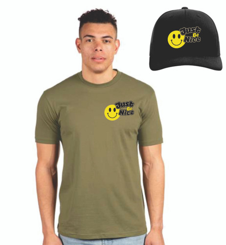 Just Be Nice  T-Shirt/Hat Bundle