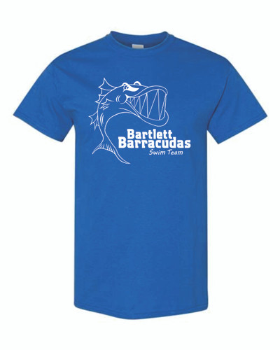 Bartlett Barracudas Swim Team Gildan - Heavy Cotton T-Shirt