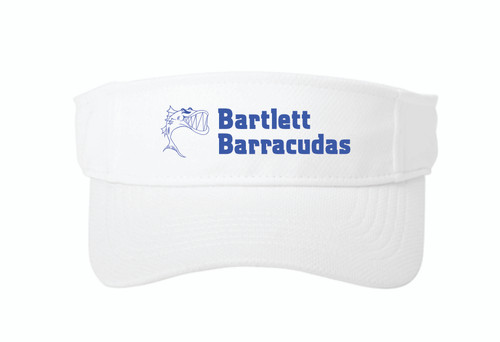 Bartlett Barracudas Swim Team PosiCharge RacerMesh Visor
