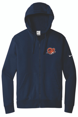 Wheaton Rams Coaches Fleece Full-Zip Hoodie