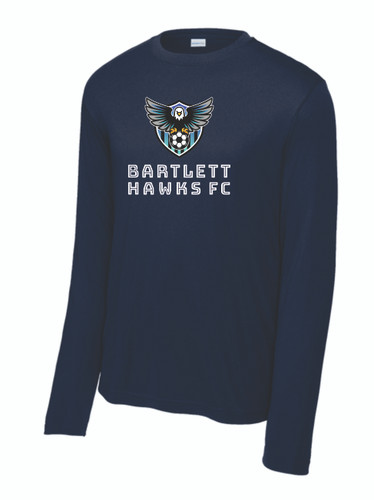 Bartlett Hawks FC Sport-Tek Long Sleeve PosiCharge Competitor Tee