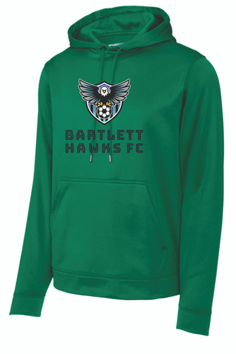 Bartlett Hawks FC Sport-Tek® Sport-Wick® Fleece Hooded Pullover