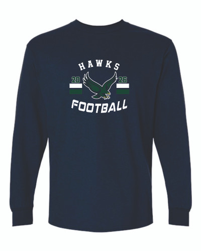 BHS Football Gildan - Ultra Cotton Long Sleeve T-Shirt