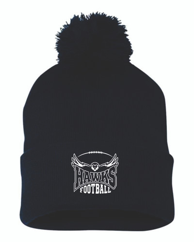 BHS Football Sportsman - Pom-Pom 12" Knit Beanie