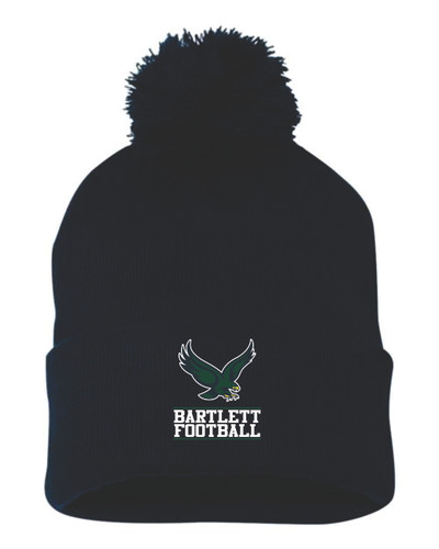 BHS Football Sportsman - Pom-Pom 12" Knit Beanie