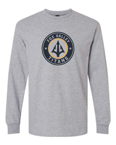 Fox Valley Titans Gildan - Ultra Cotton Long Sleeve T-Shirt