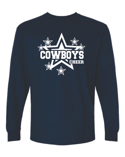 Cowboys Cheer Gildan - Ultra Cotton Long Sleeve T-Shirt